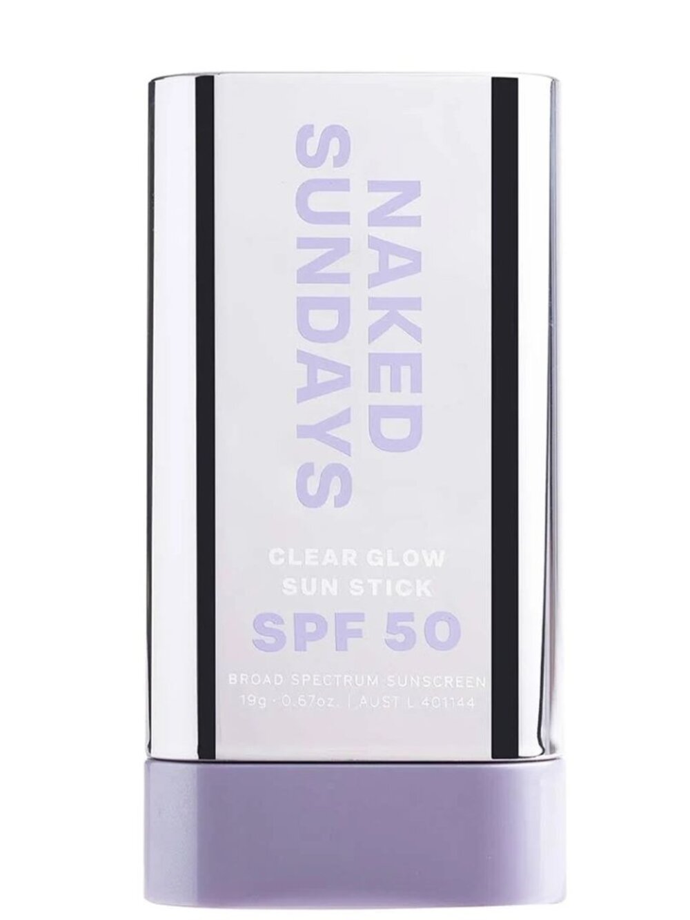 Naked Sundays Clear Glow Sun Stick SPF50 NEW UNUSED BOXED